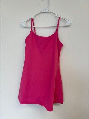 Garage Pink Spaghetti Strap Mini Dress Size P/S